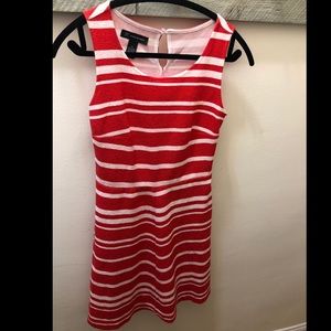 INC International Concepts red/white dress- size S